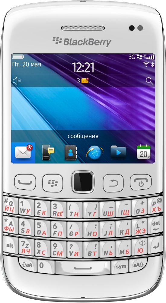 Смартфон BlackBerry Bold 9900 (белый)