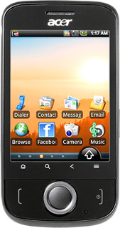 Смартфон Acer beTouch E110 (черный)