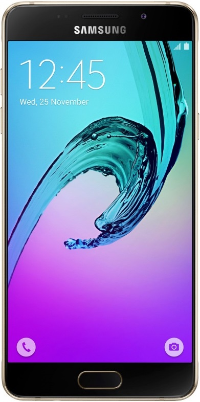 Смартфон Samsung Galaxy A7 (2017) (золотистый)